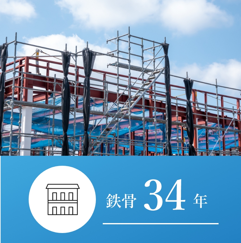 鉄骨34年