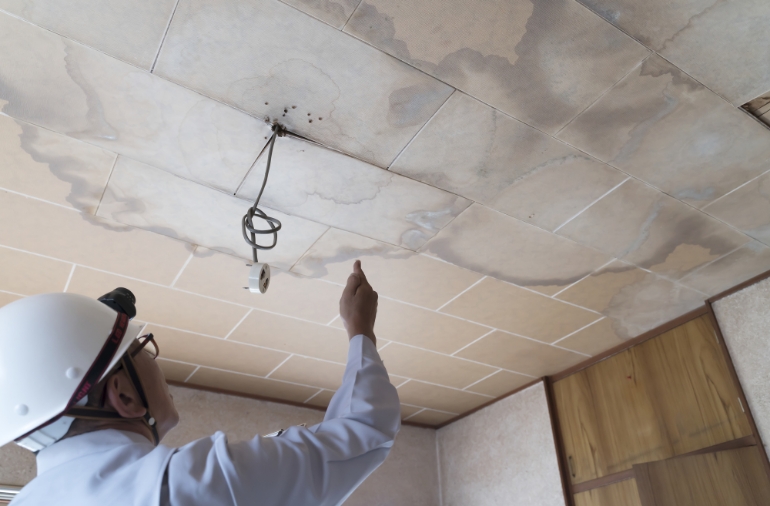 雨漏れしない部分の過剰防水は行いません　イメージ