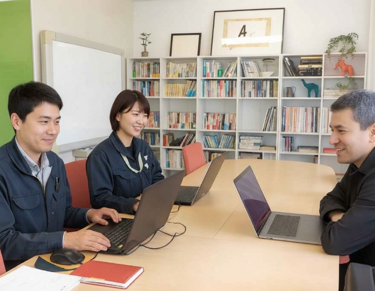 ネットで工事案内　イメージ