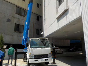 危険な外壁タイルの剥落 本文画像