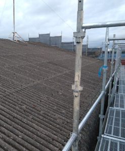 洗浄後のアスファルト面清掃 本文画像