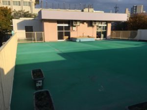 保育園の防水改修工事 本文画像