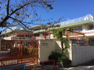 保育園の外装改修工事 本文画像