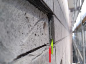 下地補修での一コマ 本文画像