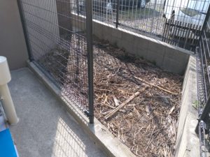 空きスペースの雑草対策工事 本文画像