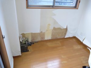 内装の復旧工事 本文画像