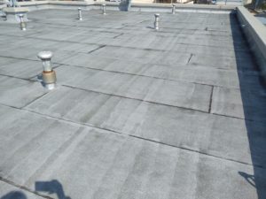 15年前に実施した屋上防水工事の状況 本文画像