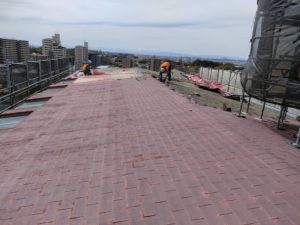 アスファルトシングル撤去工事 本文画像