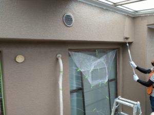 大規模修繕工事　ベランダ内塗装 本文画像