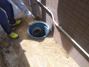 通路舗装工事 本文画像