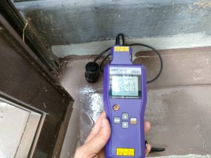 ウレタン塗膜防水　非破壊膜厚検査 本文画像