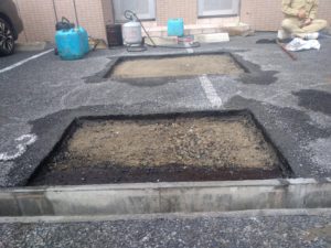部分アスファルト補修 本文画像
