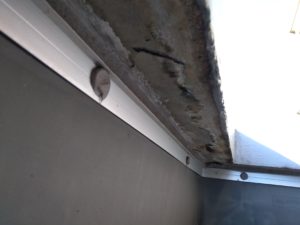 パラペットのアゴ裏補修を 本文画像