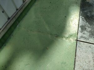 駐車場からの漏水 本文画像