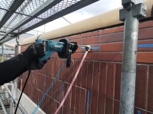 タイル剥落防止工法 本文画像