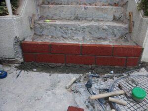 レンガの新調 本文画像