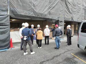 大規模修繕工事見学会 本文画像