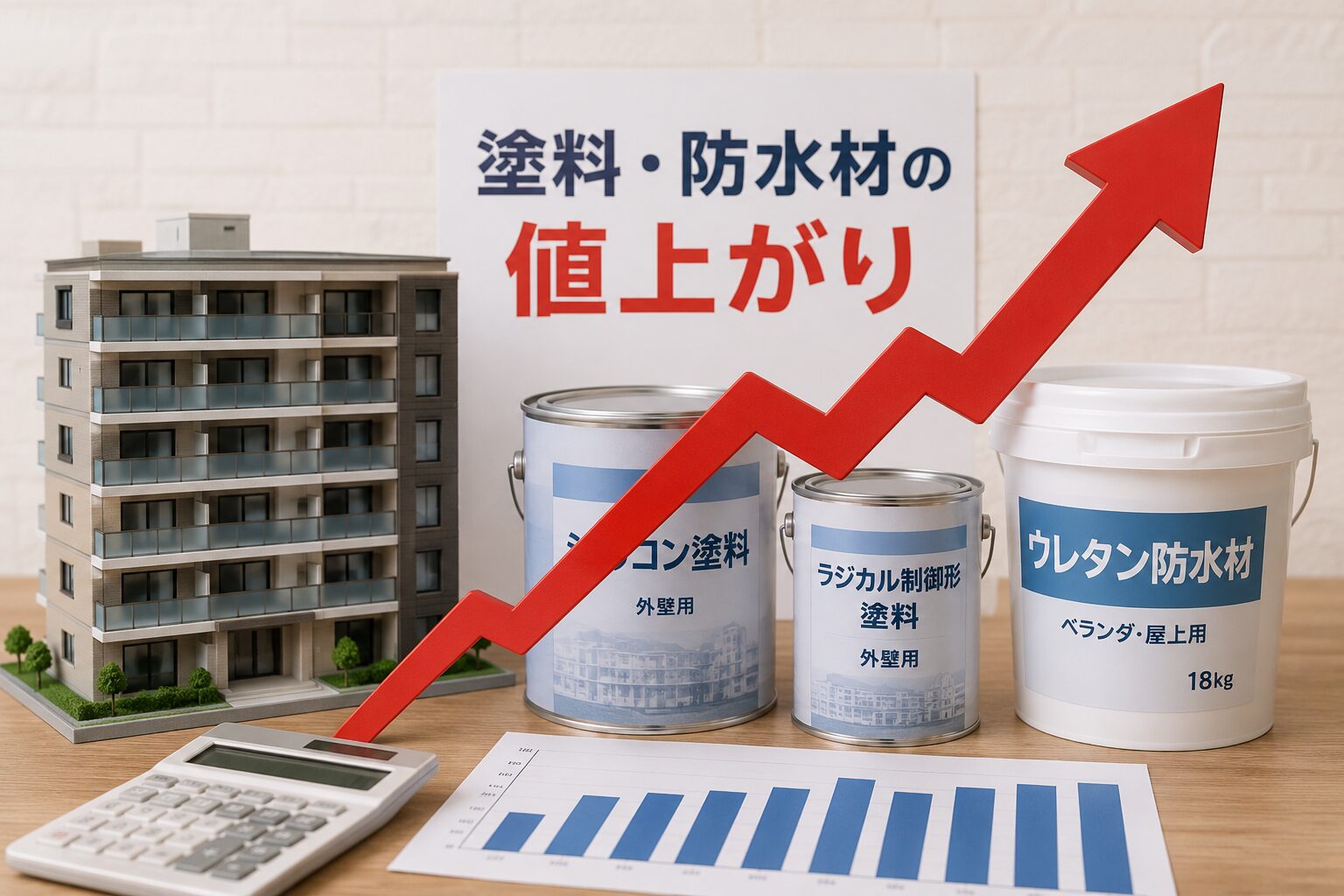 上がり続ける資材価格、、、今後の工事費はどうなる!? アイキャッチ