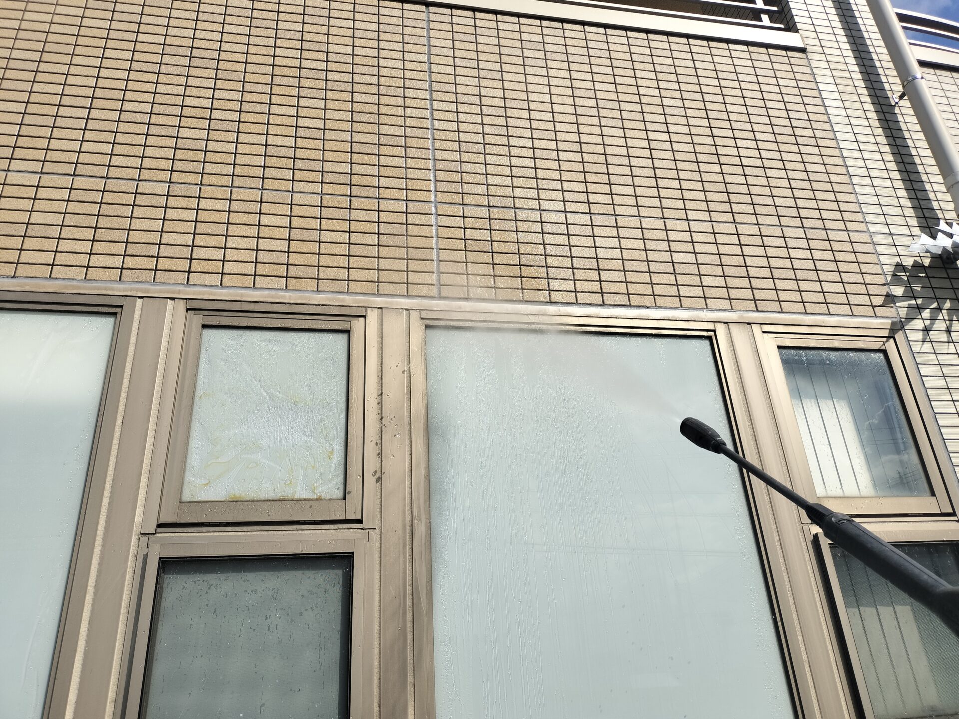 水かけ試験