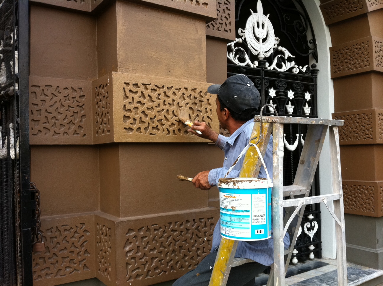 タイ王宮 外壁補修 本文画像