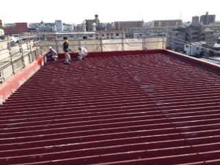 屋根折板改修 本文画像