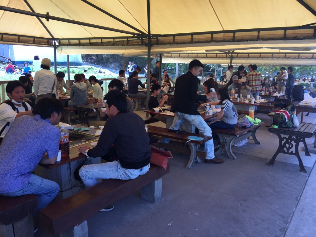 お花見BBQ 本文画像