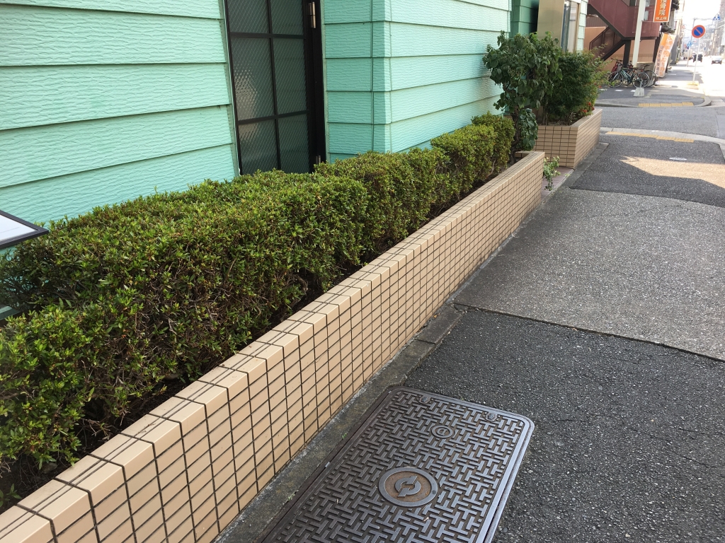 花壇の防水 本文画像