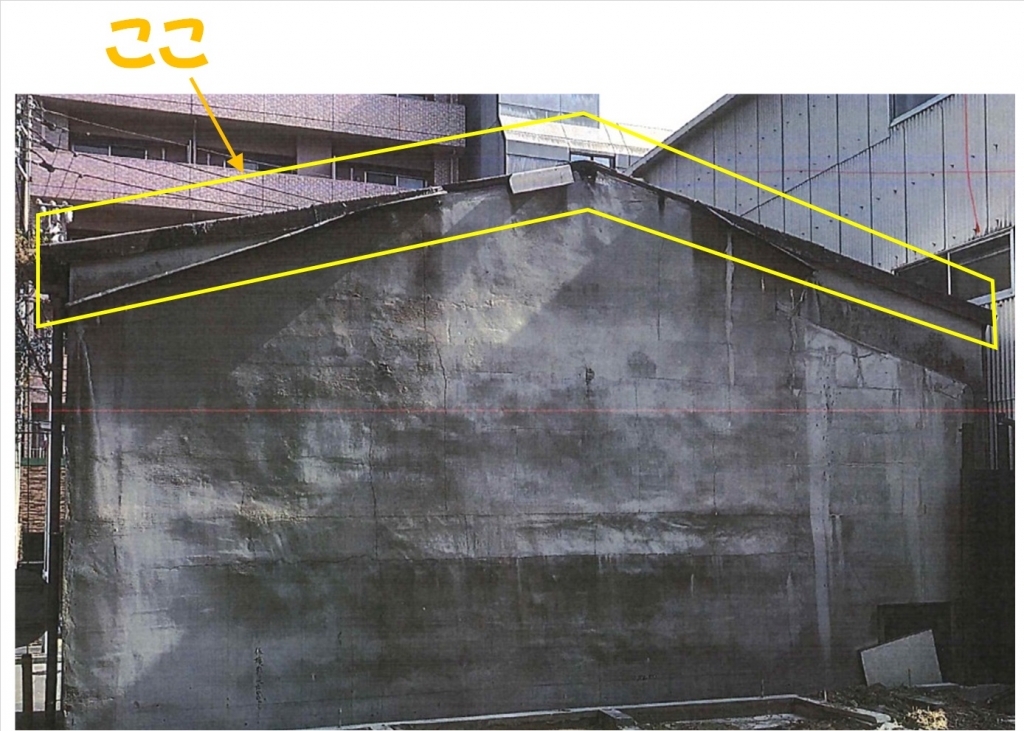 ■倉庫にも適切な雨漏れ対応 本文画像